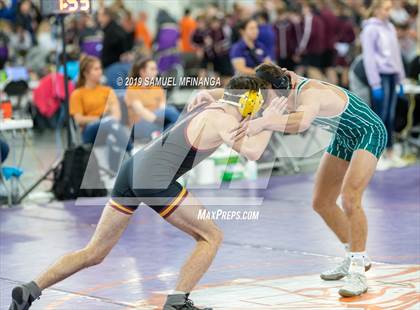 Thumbnail 2 in Fairbury vs. Gretna (Flatwater Fracas Wrestling Tournament) photogallery.