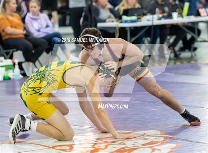 Thumbnail 2 in Fairbury vs. Gretna (Flatwater Fracas Wrestling Tournament) photogallery.