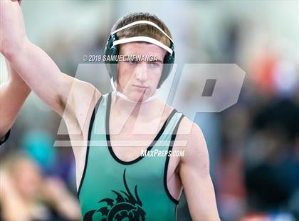 Thumbnail 2 in Fairbury vs. Gretna (Flatwater Fracas Wrestling Tournament) photogallery.