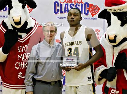 Thumbnail 2 in Greensboro Day School vs. Dorman (Chick-Fil-a Classic American Division Championship) photogallery.