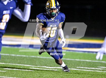 Thumbnail 2 in Indianapolis Bishop Chatard @ Delta (IHSAA 3A Regional Final)  photogallery.