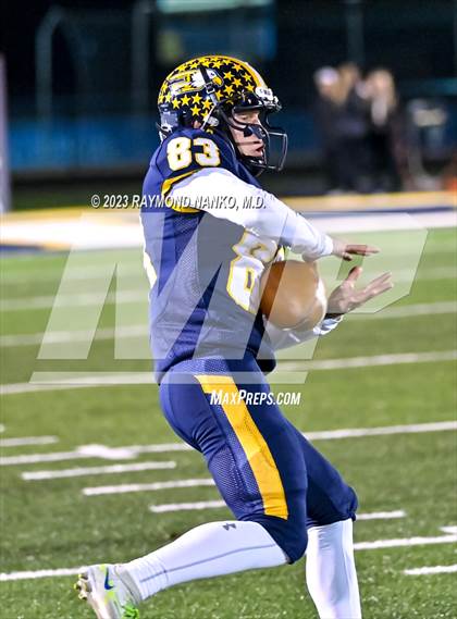Thumbnail 3 in Indianapolis Bishop Chatard @ Delta (IHSAA 3A Regional Final)  photogallery.
