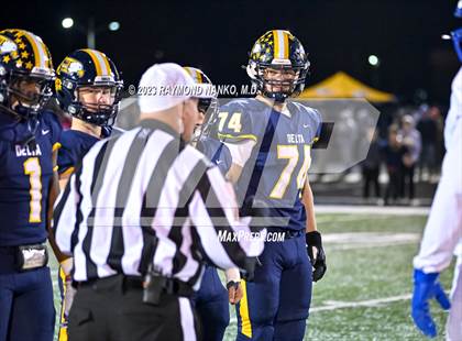 Thumbnail 2 in Indianapolis Bishop Chatard @ Delta (IHSAA 3A Regional Final)  photogallery.