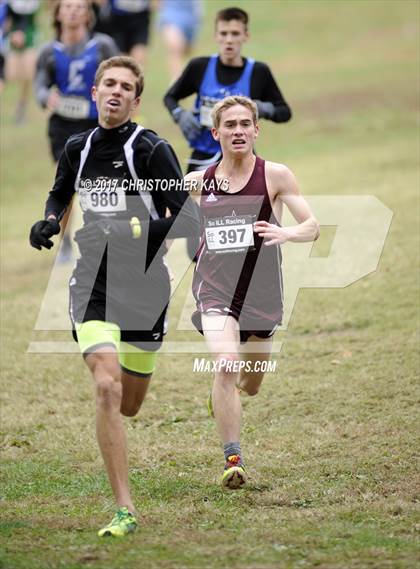 Thumbnail 3 in IHSA 1A Boys Cross Country Sectional (Benton) photogallery.