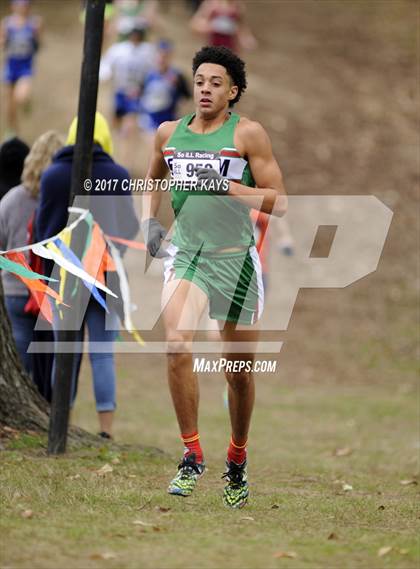 Thumbnail 1 in IHSA 1A Boys Cross Country Sectional (Benton) photogallery.