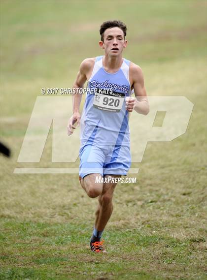 Thumbnail 3 in IHSA 1A Boys Cross Country Sectional (Benton) photogallery.