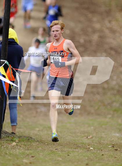 Thumbnail 1 in IHSA 1A Boys Cross Country Sectional (Benton) photogallery.