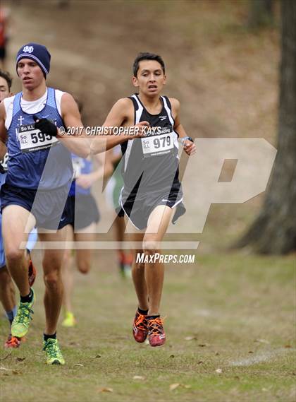 Thumbnail 2 in IHSA 1A Boys Cross Country Sectional (Benton) photogallery.