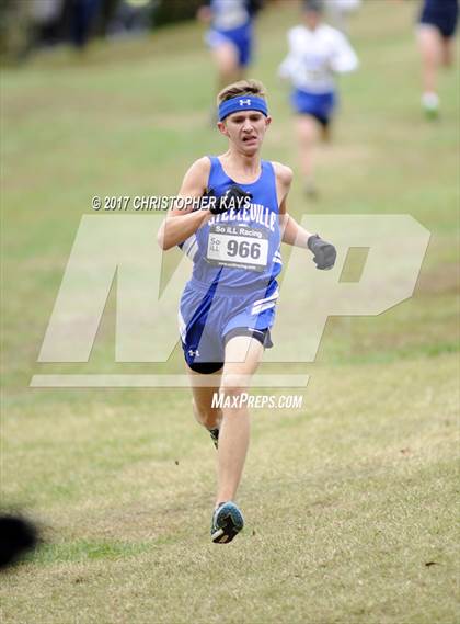 Thumbnail 2 in IHSA 1A Boys Cross Country Sectional (Benton) photogallery.