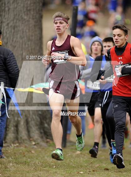 Thumbnail 3 in IHSA 1A Boys Cross Country Sectional (Benton) photogallery.