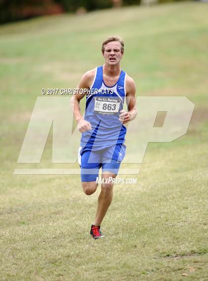 Thumbnail 2 in IHSA 1A Boys Cross Country Sectional (Benton) photogallery.