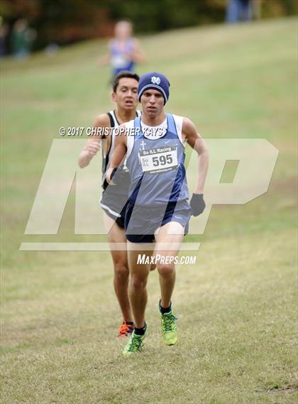 Thumbnail 3 in IHSA 1A Boys Cross Country Sectional (Benton) photogallery.