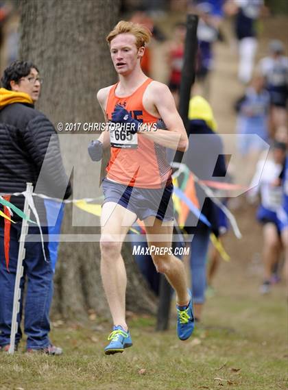Thumbnail 2 in IHSA 1A Boys Cross Country Sectional (Benton) photogallery.