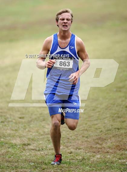 Thumbnail 2 in IHSA 1A Boys Cross Country Sectional (Benton) photogallery.