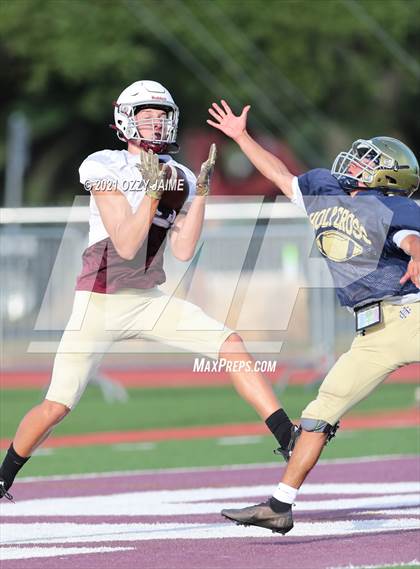 Thumbnail 3 in Holy Cross @ San Antonio Christian (Scrimmage) photogallery.