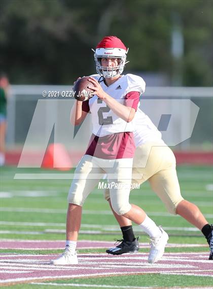 Thumbnail 2 in Holy Cross @ San Antonio Christian (Scrimmage) photogallery.