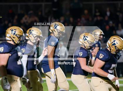 Thumbnail 2 in Saint Thomas Aquinas vs. Basehor-Linwood (KSHSAA 4A Round 3) photogallery.