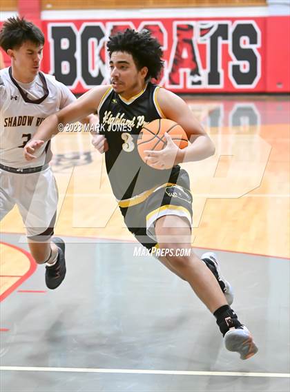 Thumbnail 2 in Shadow Ridge vs. Highland Prep  (Phoenix Union Coyote Classic) photogallery.
