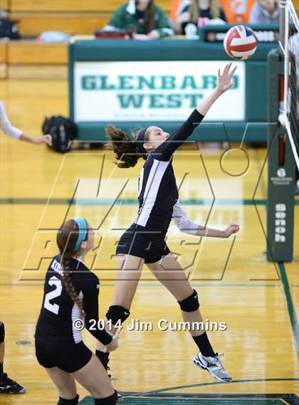 Thumbnail 1 in Northside College Prep vs Glenbard West (Hilltopper Invite) photogallery.