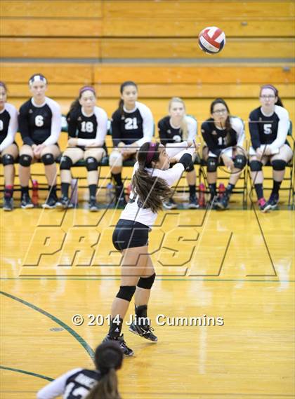 Thumbnail 2 in Northside College Prep vs Glenbard West (Hilltopper Invite) photogallery.
