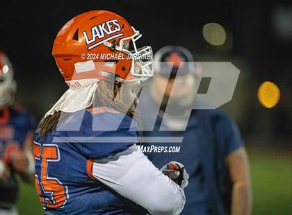 Thumbnail 2 in Lakes vs Seattle Prep (WIAA 3A Round of 16) photogallery.