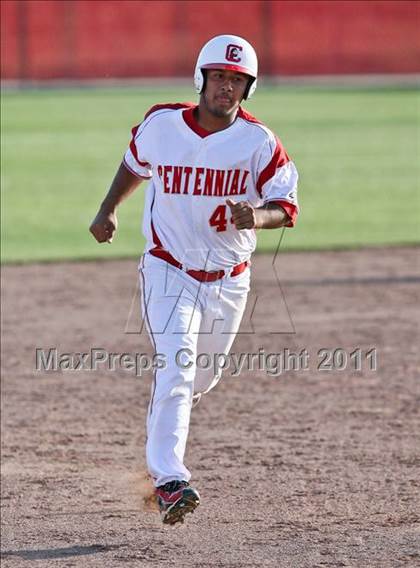 Thumbnail 2 in Central @ Centennial (CIF CS Playoffs) photogallery.