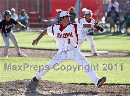 Thumbnail 2 in Central @ Centennial (CIF CS Playoffs) photogallery.