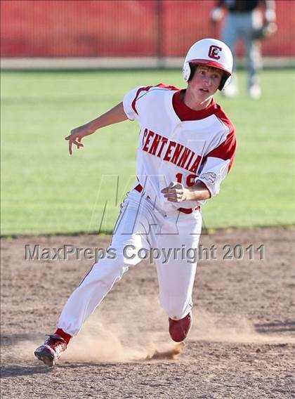 Thumbnail 2 in Central @ Centennial (CIF CS Playoffs) photogallery.