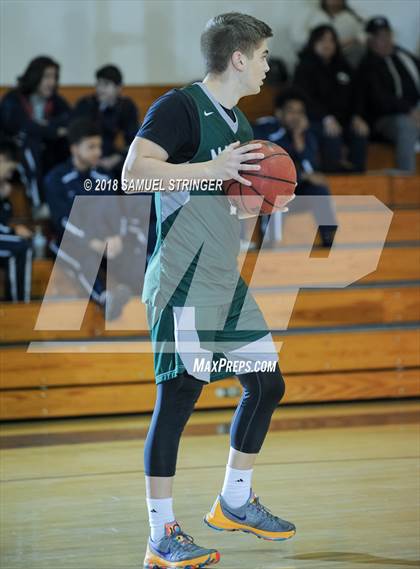 Thumbnail 1 in Manteca vs. Turlock (Modesto Christian Holiday Hoops Classic) photogallery.