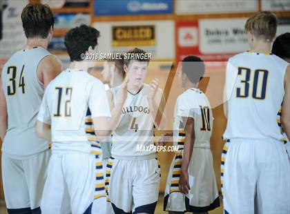 Thumbnail 3 in Manteca vs. Turlock (Modesto Christian Holiday Hoops Classic) photogallery.