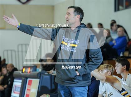 Thumbnail 3 in Manteca vs. Turlock (Modesto Christian Holiday Hoops Classic) photogallery.