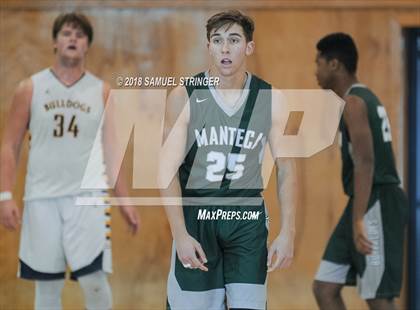 Thumbnail 2 in Manteca vs. Turlock (Modesto Christian Holiday Hoops Classic) photogallery.