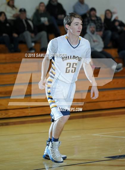 Thumbnail 1 in Manteca vs. Turlock (Modesto Christian Holiday Hoops Classic) photogallery.