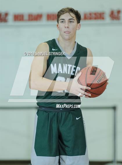 Thumbnail 3 in Manteca vs. Turlock (Modesto Christian Holiday Hoops Classic) photogallery.