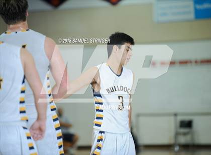 Thumbnail 1 in Manteca vs. Turlock (Modesto Christian Holiday Hoops Classic) photogallery.