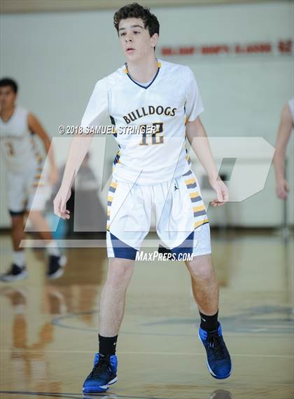 Thumbnail 2 in Manteca vs. Turlock (Modesto Christian Holiday Hoops Classic) photogallery.