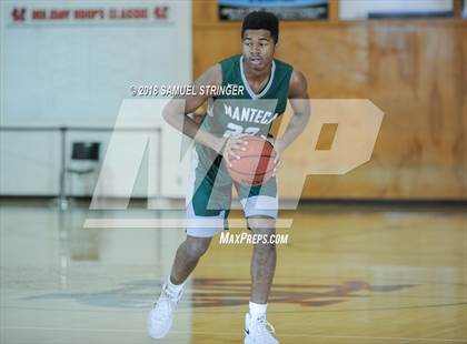 Thumbnail 1 in Manteca vs. Turlock (Modesto Christian Holiday Hoops Classic) photogallery.