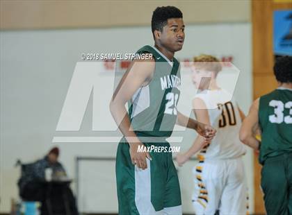 Thumbnail 2 in Manteca vs. Turlock (Modesto Christian Holiday Hoops Classic) photogallery.