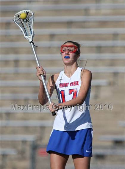 Thumbnail 2 in St. Mary's Academy vs. Cherry Creek (State Playoffs) photogallery.