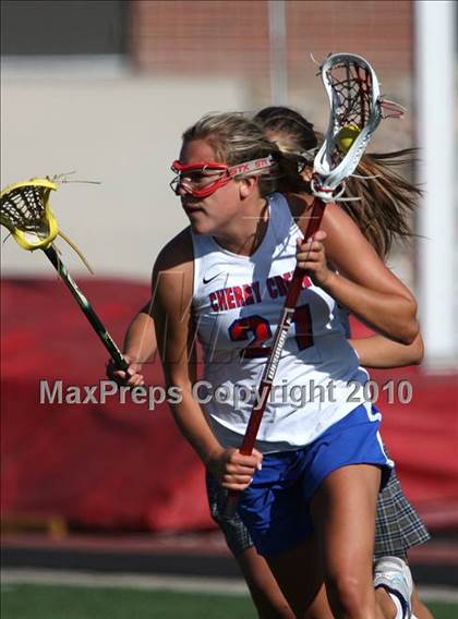 Thumbnail 2 in St. Mary's Academy vs. Cherry Creek (State Playoffs) photogallery.