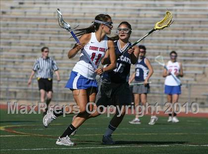 Thumbnail 3 in St. Mary's Academy vs. Cherry Creek (State Playoffs) photogallery.