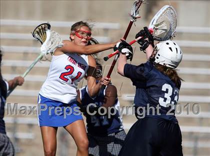 Thumbnail 1 in St. Mary's Academy vs. Cherry Creek (State Playoffs) photogallery.