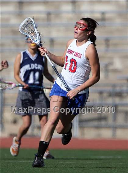 Thumbnail 2 in St. Mary's Academy vs. Cherry Creek (State Playoffs) photogallery.