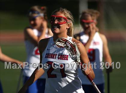 Thumbnail 2 in St. Mary's Academy vs. Cherry Creek (State Playoffs) photogallery.