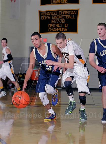 Thumbnail 1 in Clarion-Limestone vs Venango Catholic photogallery.