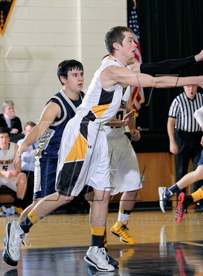 Thumbnail 1 in Clarion-Limestone vs Venango Catholic photogallery.