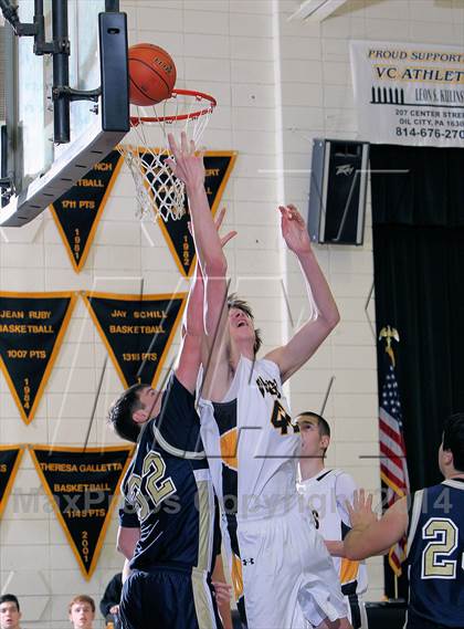 Thumbnail 3 in Clarion-Limestone vs Venango Catholic photogallery.
