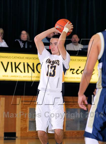Thumbnail 3 in Clarion-Limestone vs Venango Catholic photogallery.