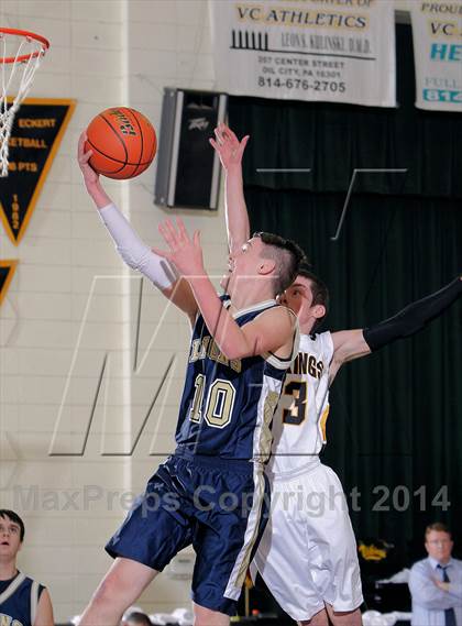 Thumbnail 2 in Clarion-Limestone vs Venango Catholic photogallery.