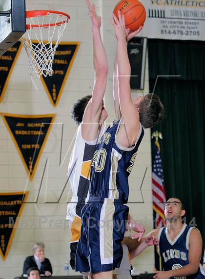 Thumbnail 2 in Clarion-Limestone vs Venango Catholic photogallery.